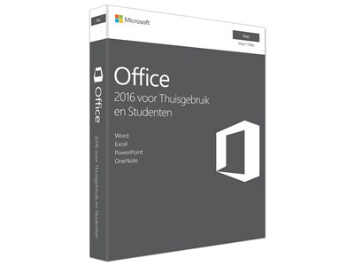 Microsoft Office 2016 voor Thuisgebruik en Studenten - Mac